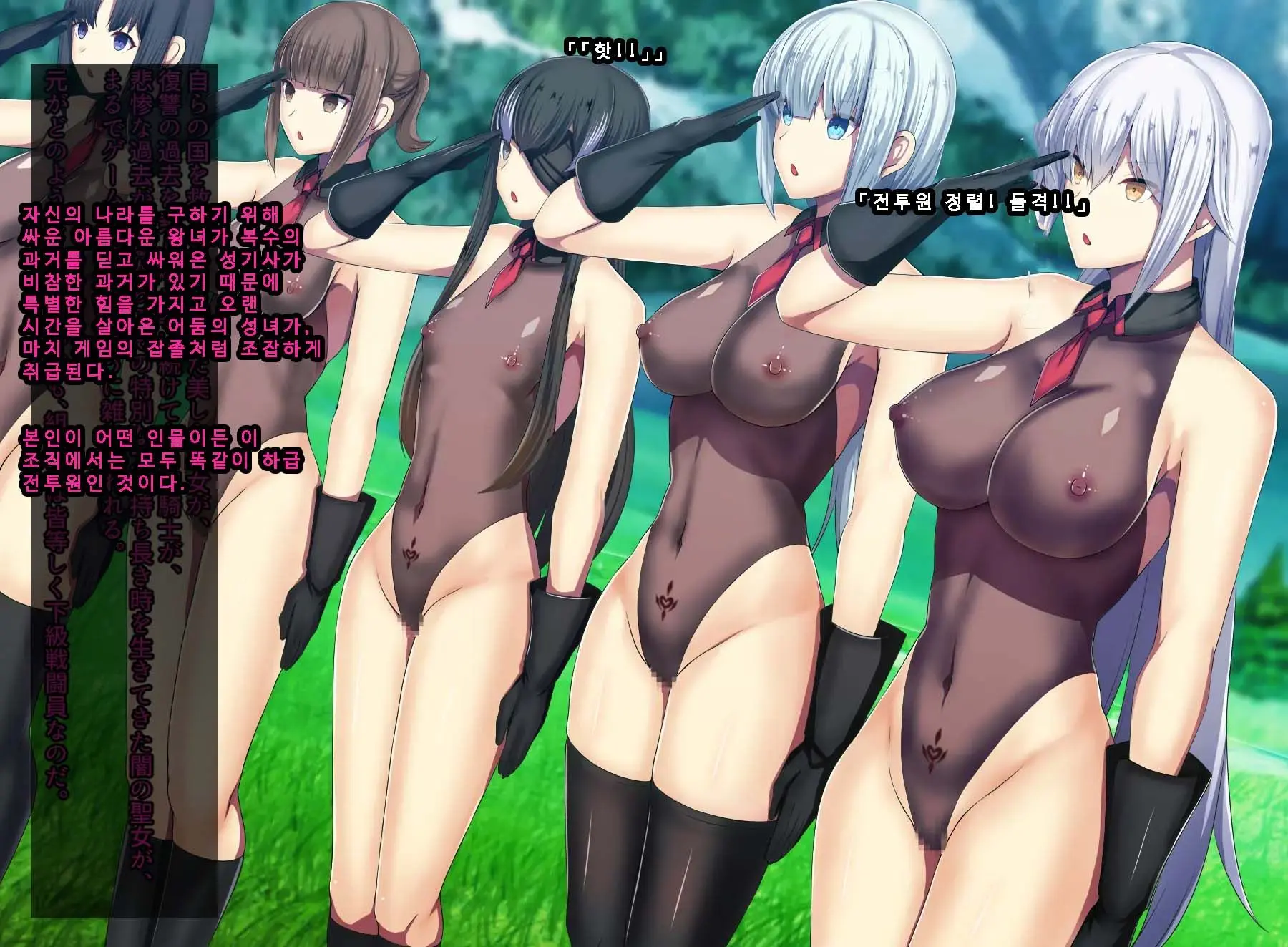 Senhime Bad Ending 3 -Cool Heroine Buzama Haiboku CG Shuu-